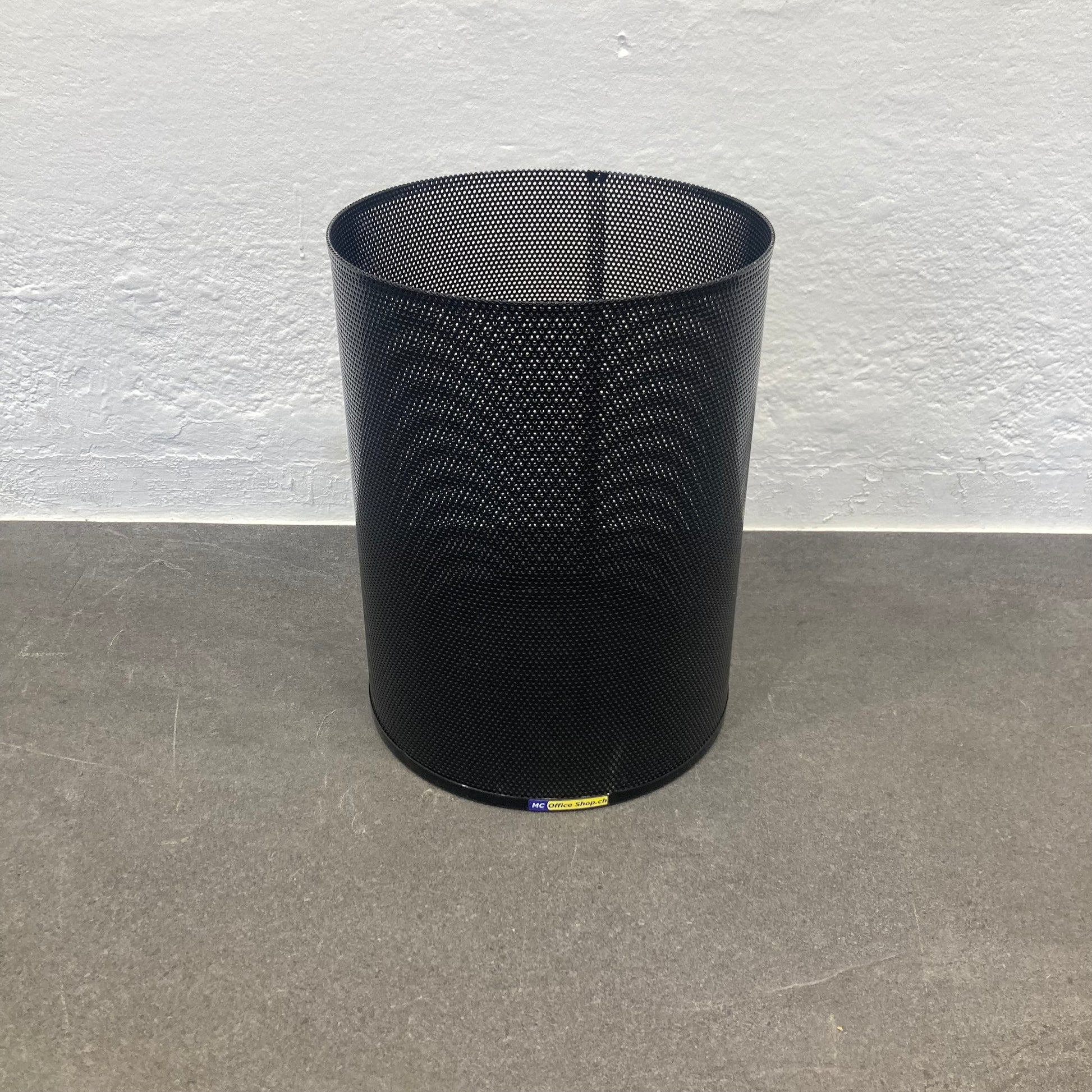 Office Design Basic Abfalleimer aus Metall Schwarz - 6039917