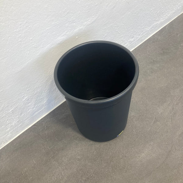 Voss Abfalleimer Kunststoff Schwarz Rund 350mm