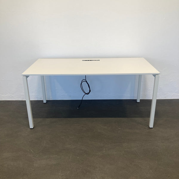 Lista Office LO Motion Sitzungstisch 1600x800 mm - Weiss/Weiss