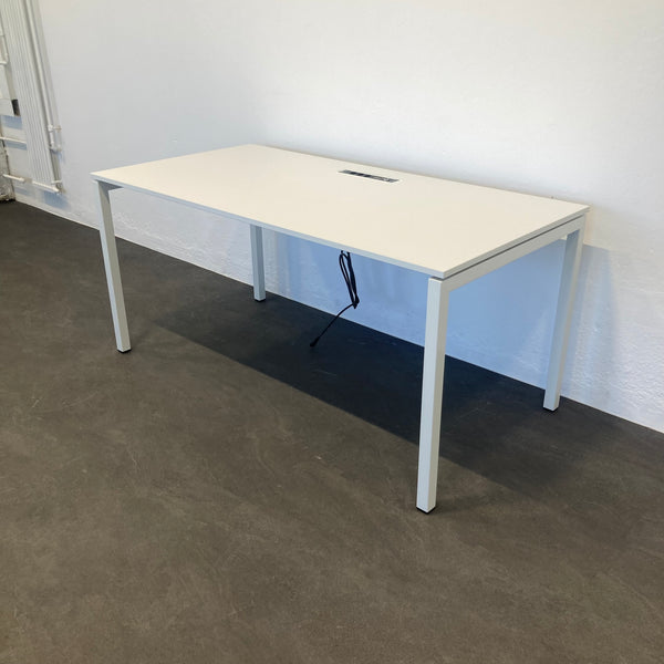 Lista Office LO Motion Sitzungstisch 1600x800 mm - Weiss/Weiss