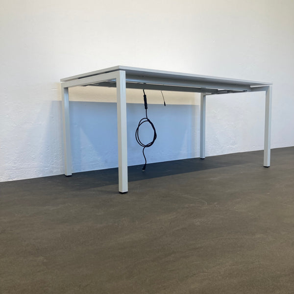Lista Office LO Motion Sitzungstisch 1600x800 mm - Weiss/Weiss