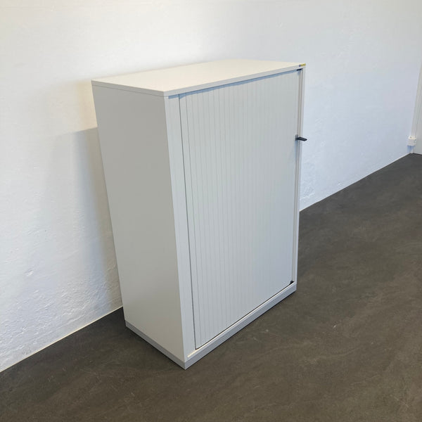 Steelcase Share It Lateralschrank Lichtgrau Hell-Silbergrau mit 3 HR-Auszügen mit Schlüssel