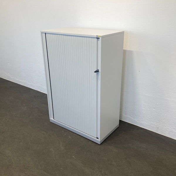 Steelcase Share It Lateralschrank Lichtgrau Hell-Silbergrau mit 3 HR-Auszügen mit Schlüssel
