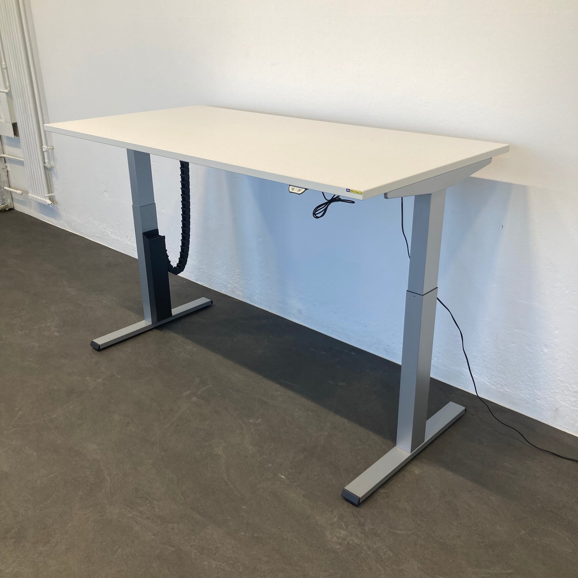 Steelcase Solo Sitz-Steh Schreibtisch ganz oben