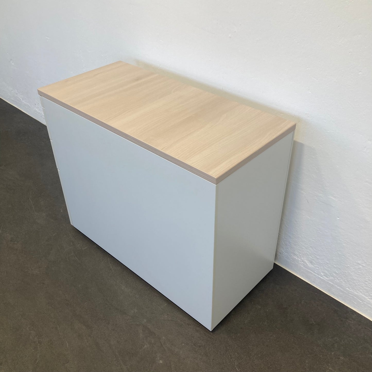 Steelcase Implicit Beistell-Korpus 900mm Ansicht von hinten - 6039934