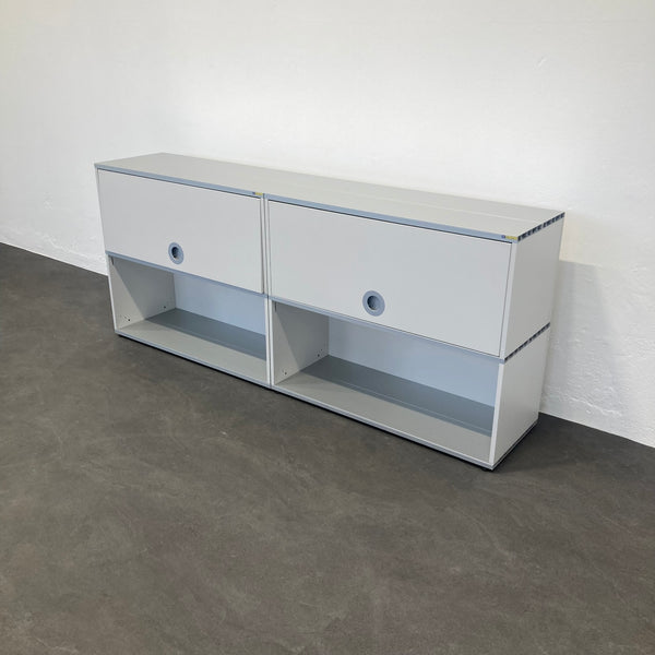 Denz D3 Sideboard 2-OH Hellgrau - 2000mm - ohne Schloss