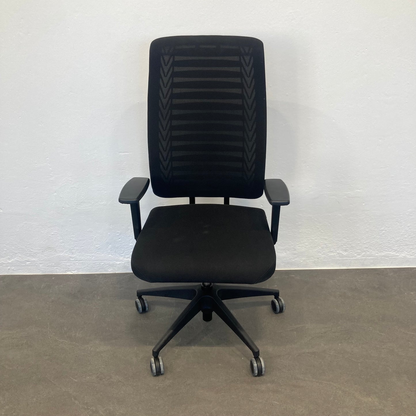 Girsberger Reflex Bürodrehstuhl Stoffbezug Schwarz - 6039964