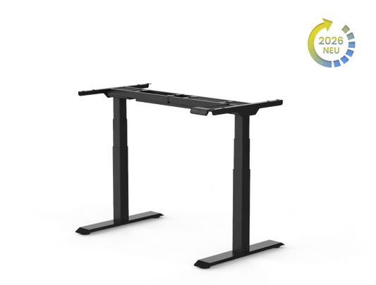 Flexispot E7W Sitz-Steh-Schreibtischgestell in Schwarz - 6039966