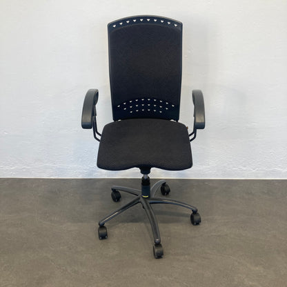 Sitag Reality Bürodrehstuhl mit Stoffbezug anthrazit gemustert - 6039972