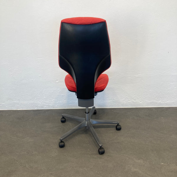 Giroflex G64 Bürodrehstuhl rot ohne Armlehnen