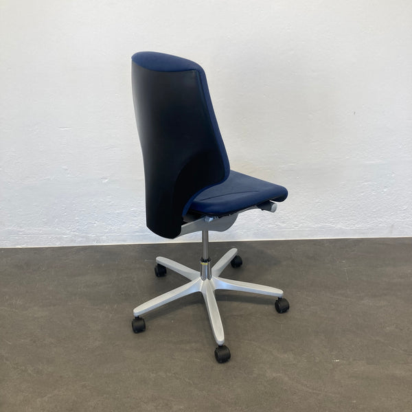 Giroflex G64 Bürodrehstuhl dunkelblau ohne Armlehnen