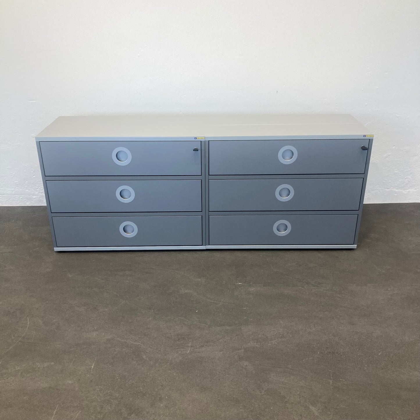 Denz D3 Schubladen-Sideboard MDF Anthrazit 1600 mm breit - 6039986