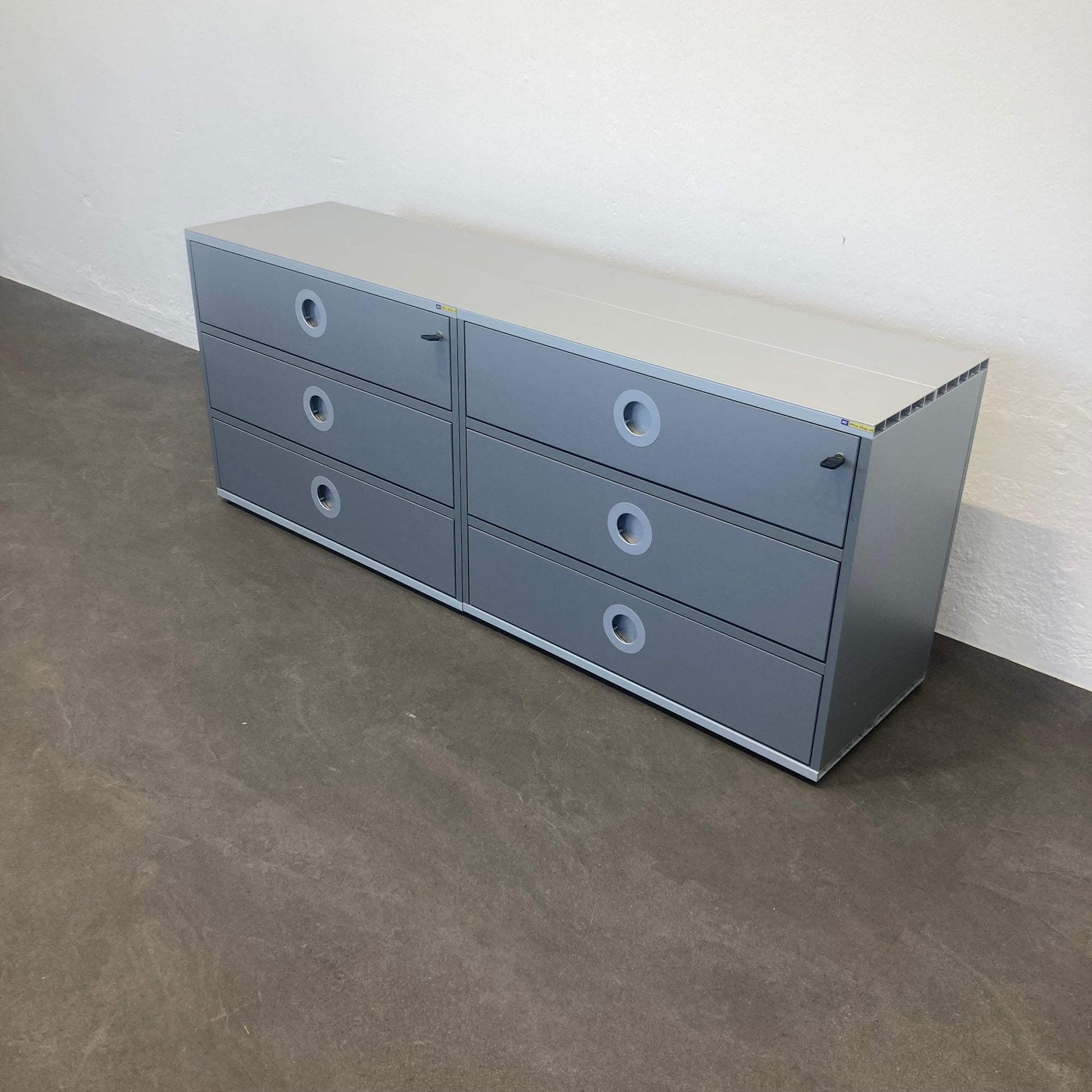 Denz D3 Schubladen-Sideboard Ansicht mit Schlüssel - 6039986