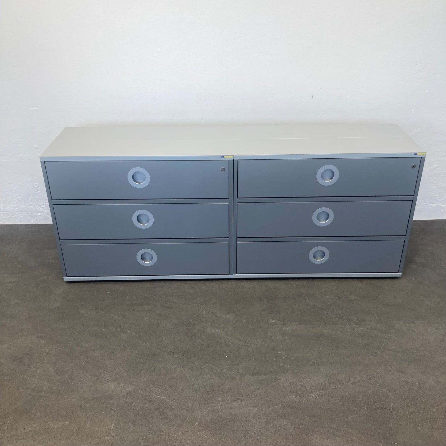Denz D3 Schubladen-Sideboard MDF Anthrazit 1600 mm breit - 6039987