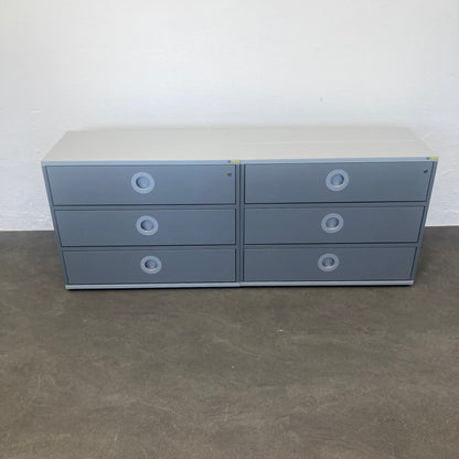 Denz D3 Schubladen-Sideboard MDF Anthrazit 1600 mm breit - 6039987