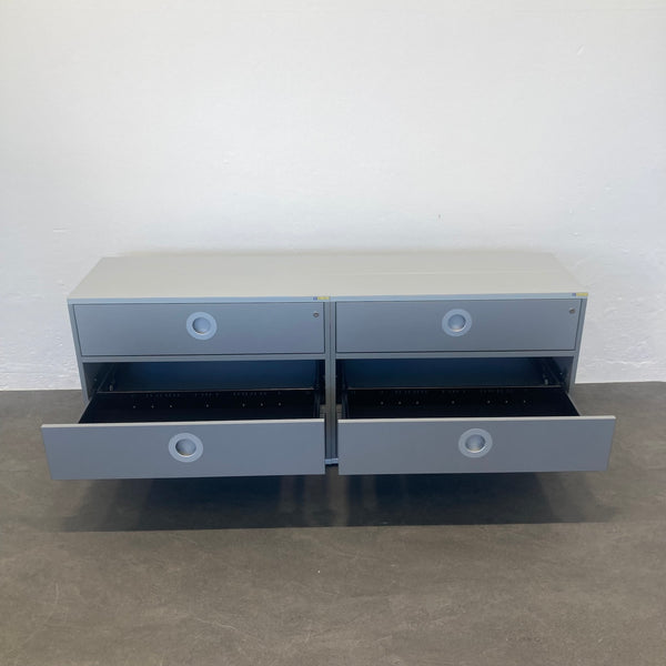 Denz D3 Schubladen-Sideboard Anthrazit - 1600mm - ohne Schlüssel