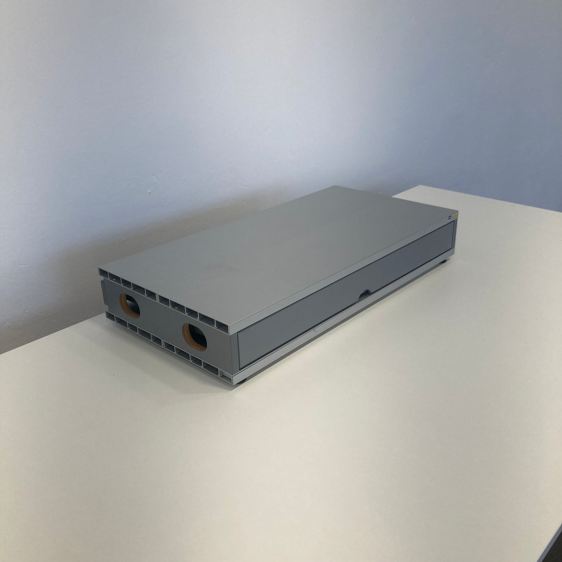 Denz D3 Tischmodul mit Abdeckung Aluminium in Silbergrau - 6039989