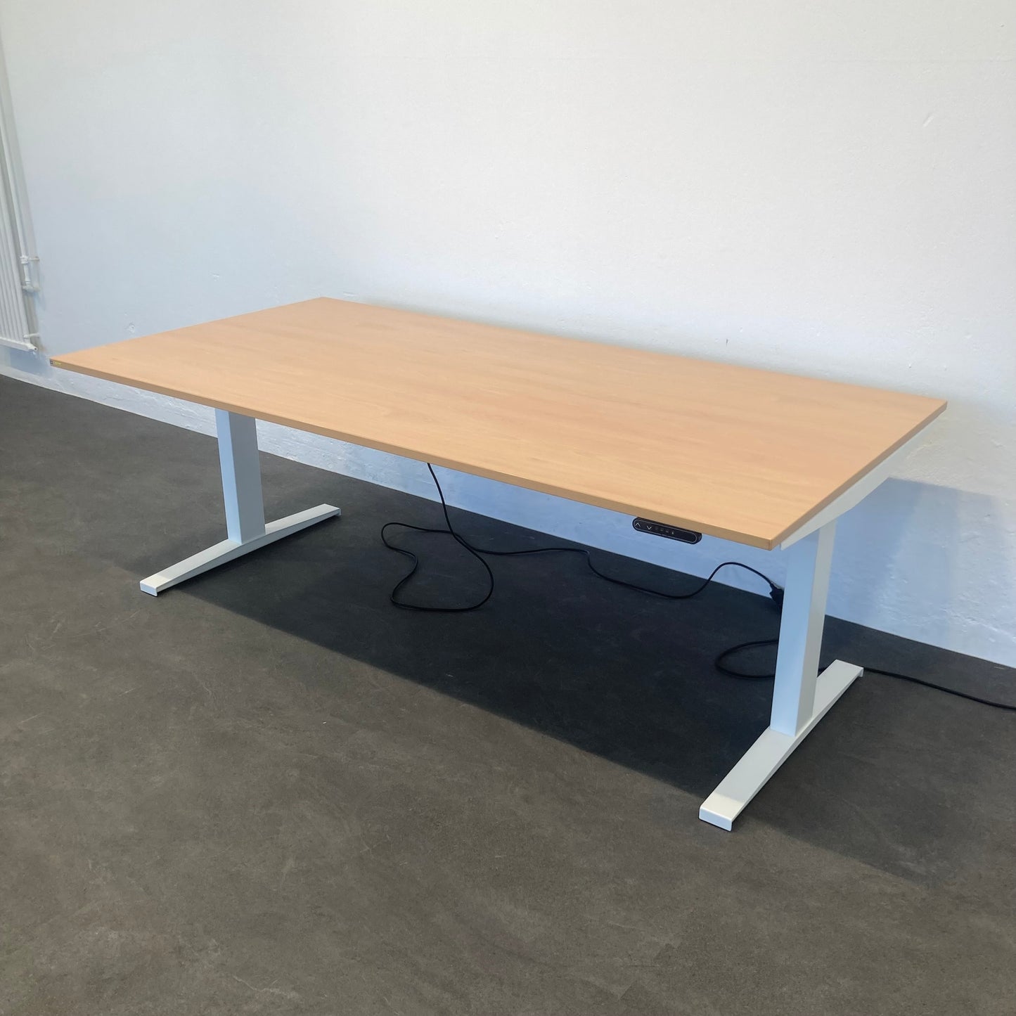 MC Office Shop MC Stand V2 Sitz-Steh Schreibtisch seitliche Ansicht - 6039884