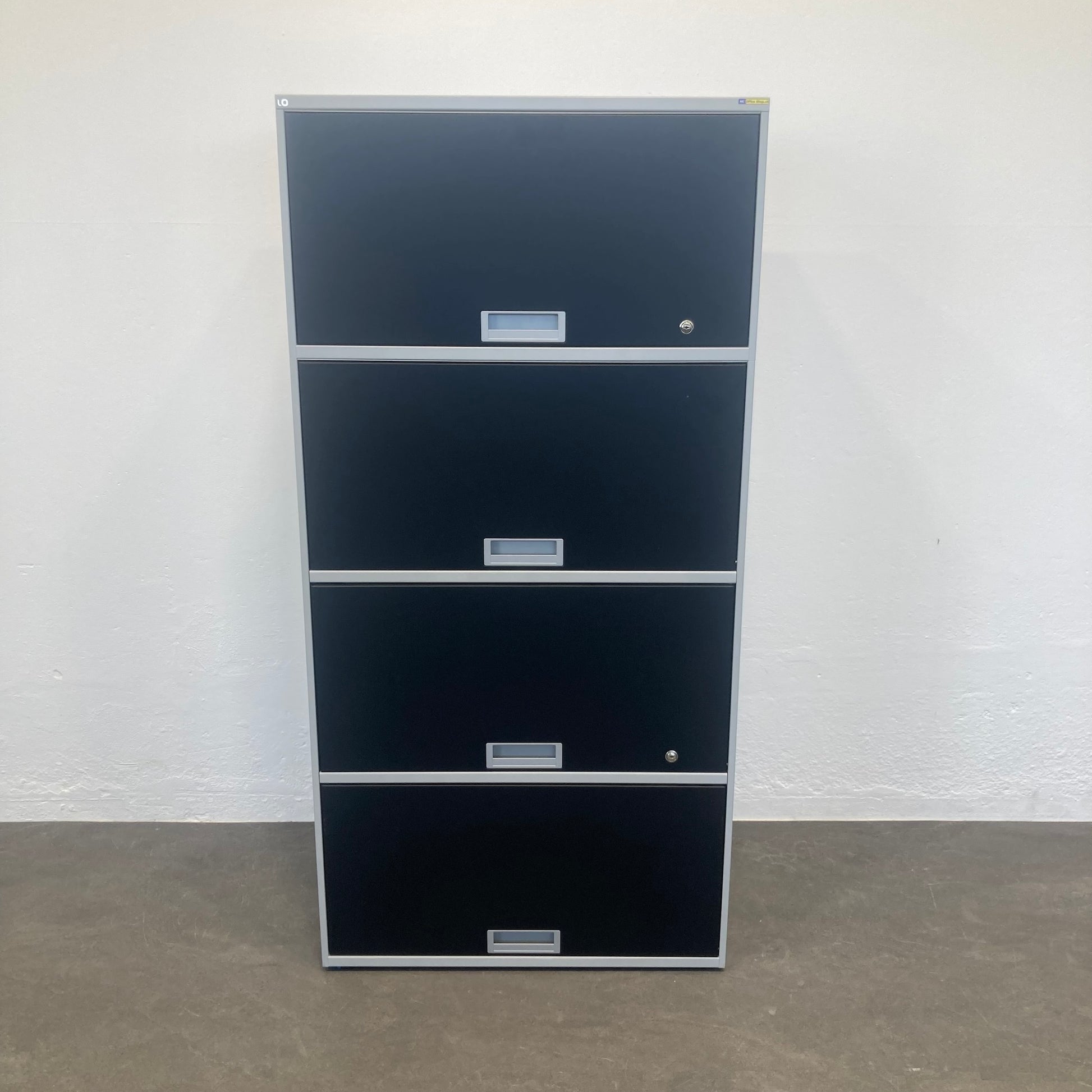 Lista Office LO Qub Modul-Kombination in Schwarz und Silbergrau - 6039992