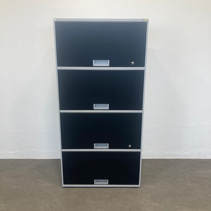Lista Office LO Qub Modul-Kombination in Schwarz und Silbergrau - 6039992