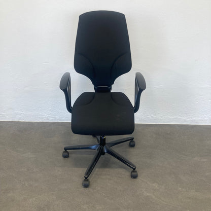 Giroflex G64 Bürodrehstuhl Stoffbezug Schwarz gemustert - 6040012