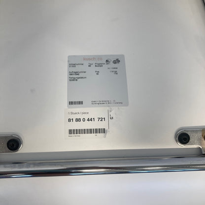 Kusch + Co Scorpii Stuhl Detailfoto Hersteller Etikette