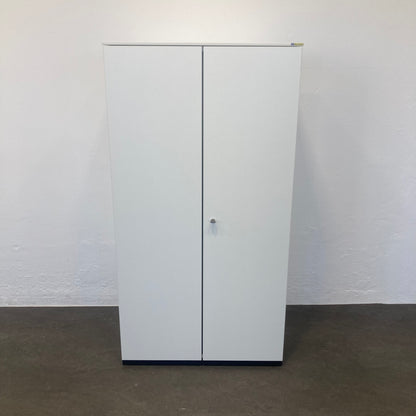 Bene Cube Flügeltür-Aktenschrank aus Spanplatte Weiss - 6040020