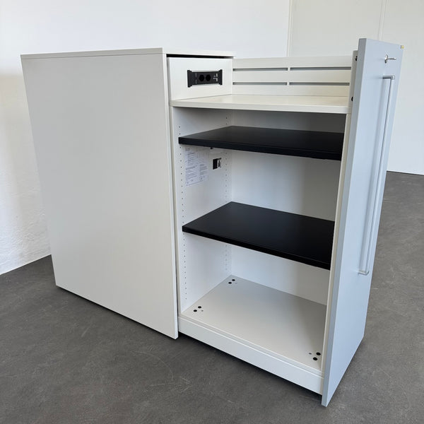 Steelcase Apothekerschrank Öffnung links - mit Schlüssel