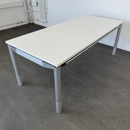 Haworth Fifty Schreibtisch Ansicht von oben