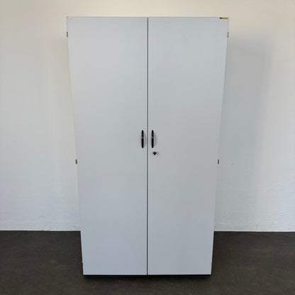 Interoffice Classic Flügeltür-Aktenschrank Spanplatte Lichtgrau - 6040047