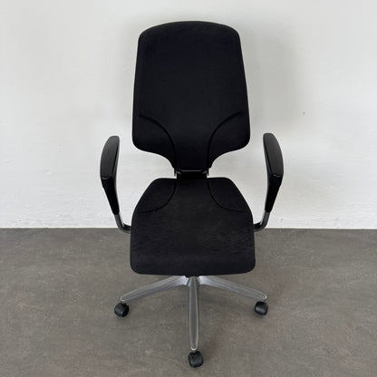 Giroflex G64 Bürodrehstuhl mit Bezug Stoff Schwarz gemustert - 6040050