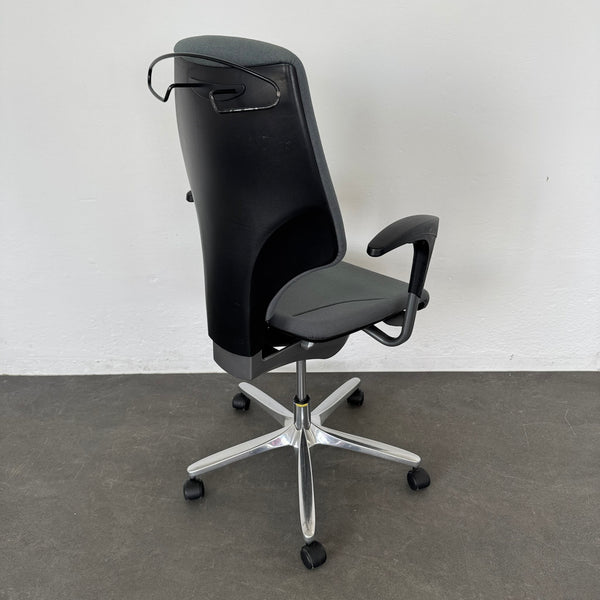 Giroflex G64 Bürodrehstuhl Armlehnen höhenverstellbar - Anthrazit