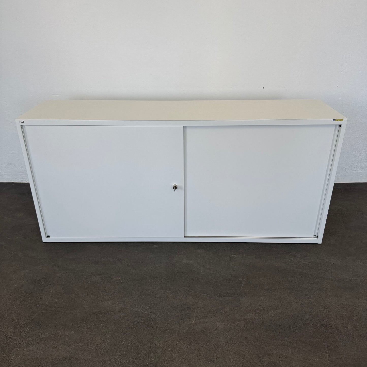 Lista Office LO Storage Schiebetür-Aktenschrank Metall Weiss - 6040055