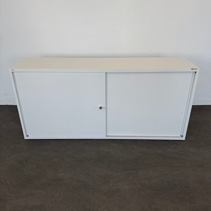 Lista Office LO Storage Schiebetür-Aktenschrank Metall Weiss - 6040055