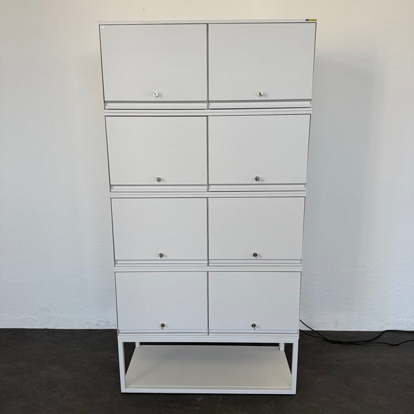 Lista Office Locker Garderobenschrank 8 Abteile