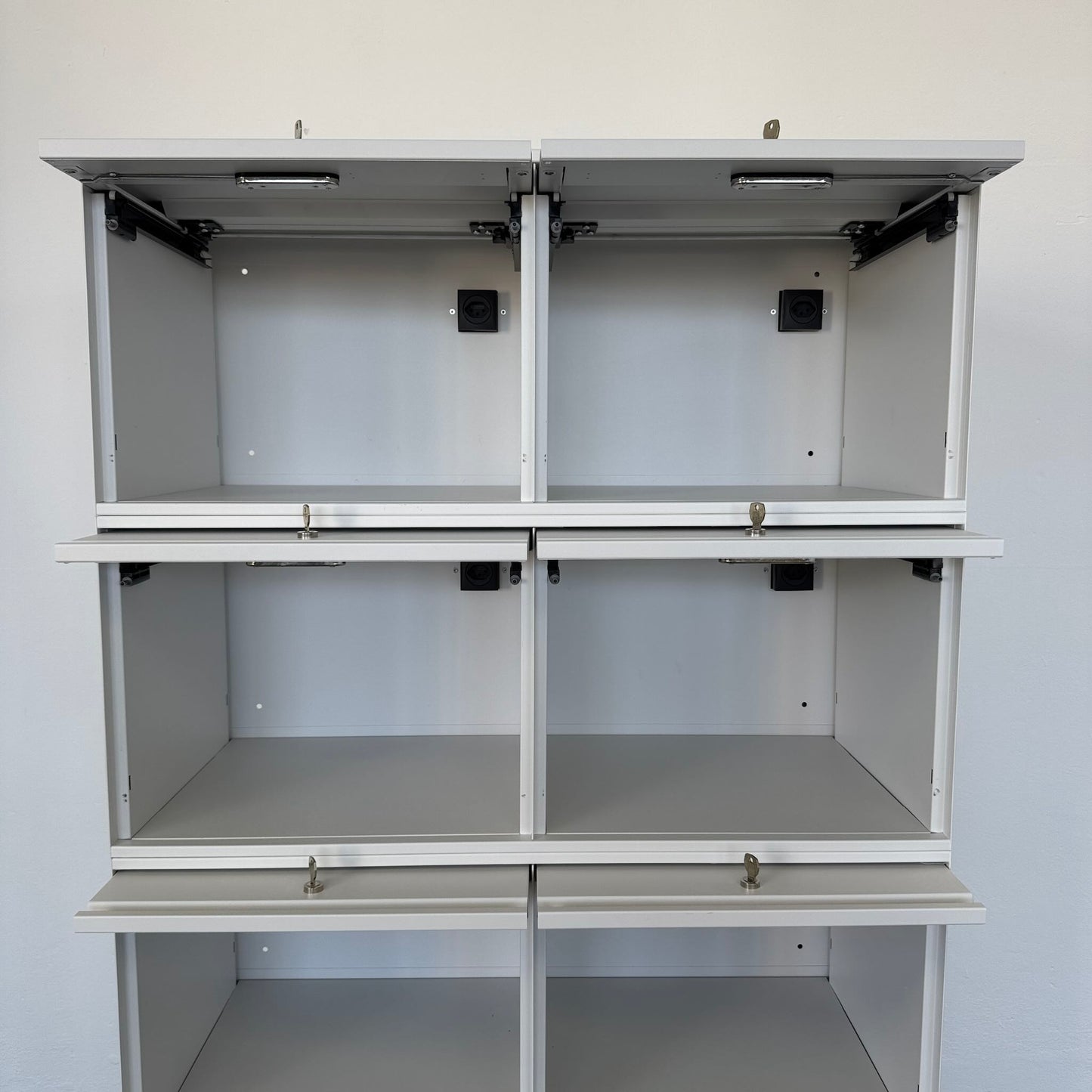 Lista Office LO Locker Garderobenschrank 4 Abteile oben - 6040063