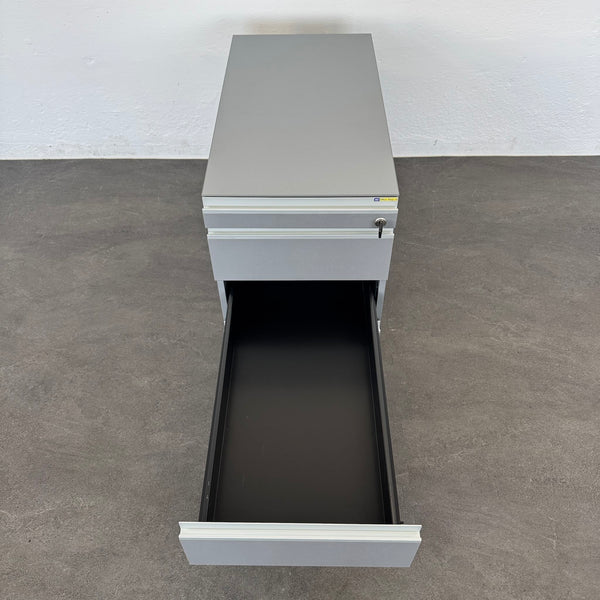 Denz D3 Unterstell-Korpus 800x415x575mm - 4 Schubladen mit Schlüssel - Anthrazit