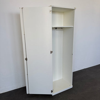Palmberg Prisma 2 Garderobenschrank offen von links - 6040306