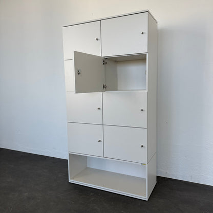 Haworth BeHold Locker Garderobenschrank mit Schuhablage - 6040307