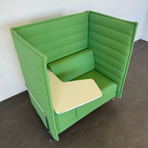 Vitra Alcove Work grün Arbeitsfläche rechts