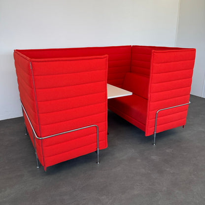 Vitra Alcove Highback Cabin Lounge-Sessel 4 Sitzer - 6040319