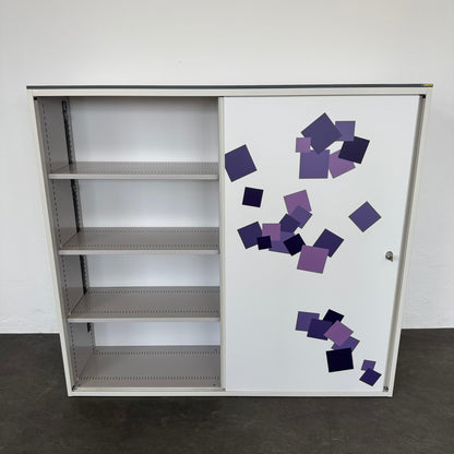 Lista Storage Schiebetür-Aktenschrank für 4 Ordner-Reihen - 6040330