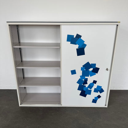 Lista Storage Schiebetür-Aktenschrank für 4 Ordner-Reihen - 6040332