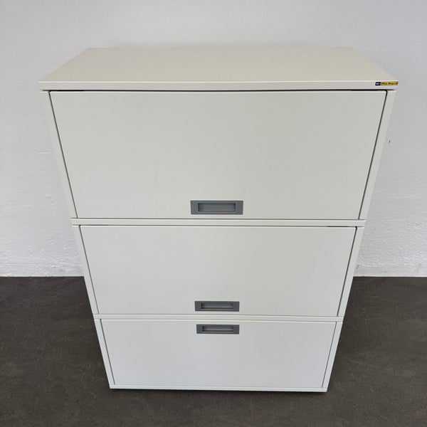 Zurbuchen Tamos Kombischrank - 3 Module - Weiss - 2 x Klappe - 1 x HR - ohne Schliessung