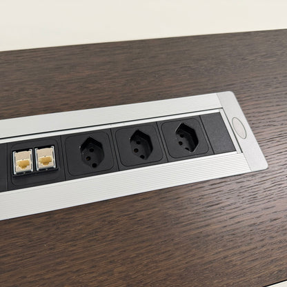 Lista Office LO Motion XXL Sitzungstisch mit Bachmann Dosen - 6040360