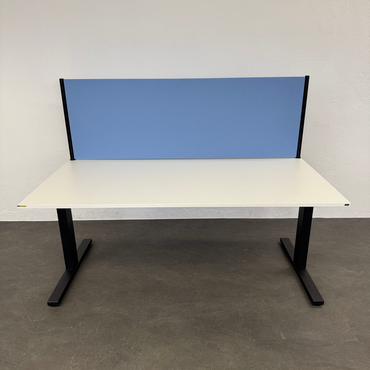 Narbutas Optima Tischtrennwand Stoff Hellblau - 6040371