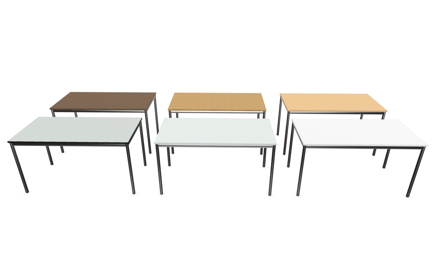 Dietiker Atos I Besprechungstisch - HPL Platte - Silver Grey