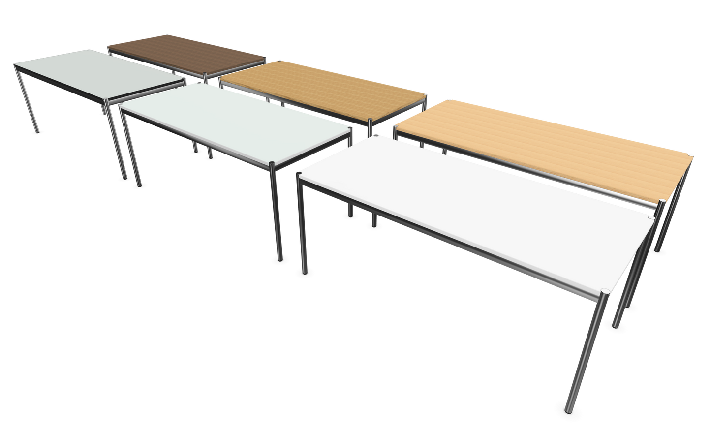 Dietiker Atos II Besprechungstisch - HPL Platte - Rain