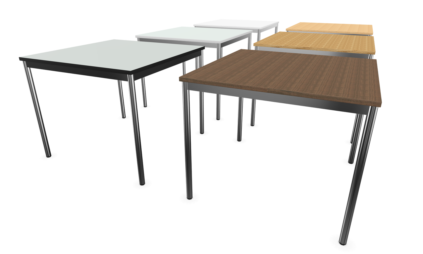 Dietiker Atos I Besprechungstisch - HPL Platte - Yorkshire Oak