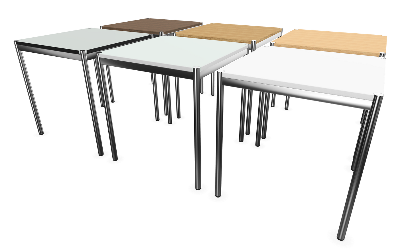 Dietiker Atos II Besprechungstisch - HPL Platte - Noce Vero